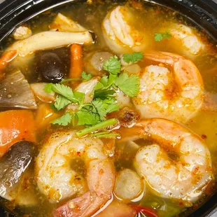 Tom yum soup