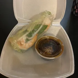 Fresh Spring Rolls-not a fan of the sauce