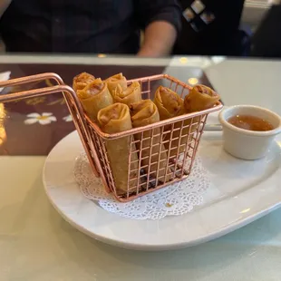 a basket of food