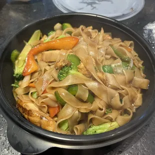 Drunken noodles