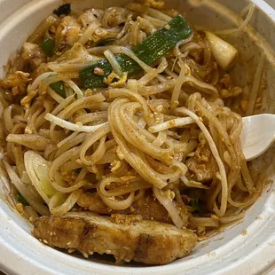 Pad Thai with Chicken