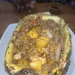 Pineapple rice - delish!