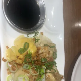 Chicken dumplings - very scrumptious!