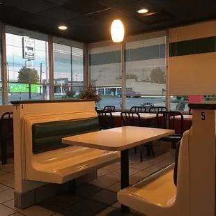 sushi and sashimi, interior