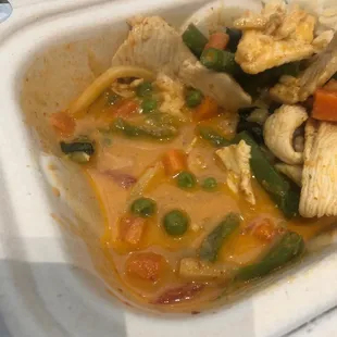 Red Curry with Chicken