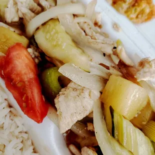 Sweet and sour chicken