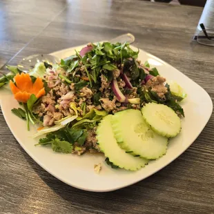 Larb Chicken Salad