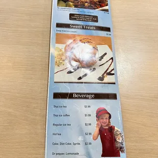 Menu (April 2023)