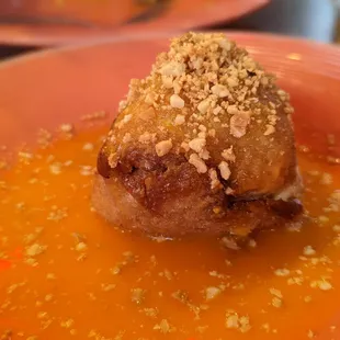 Complimentary fried ice cream