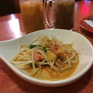 Free Thai Iced Tea with purchase any item