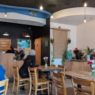 View inside the restaurant