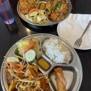 Pad thai and pad see ew lunch specials