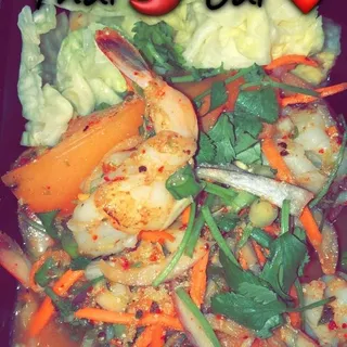 Naked Shrimp Salad