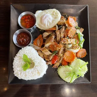 Spicy Basil with Crispy Pork Belly