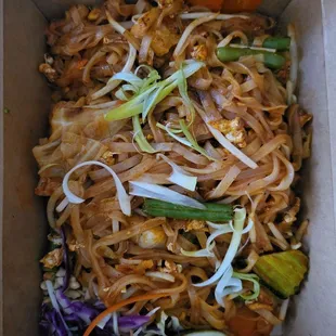 Vegetable pad thai