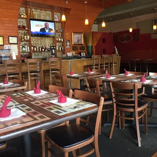 interior, sushi and sashimi