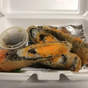Salmon rolls!