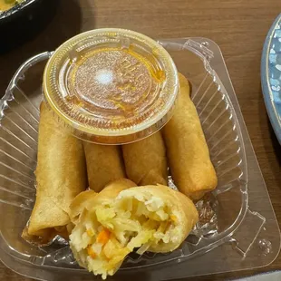 Spring rolls - these were alright.