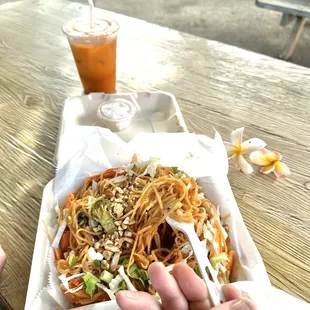 Veggie pad Thai