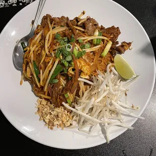 Beef Pad Thai