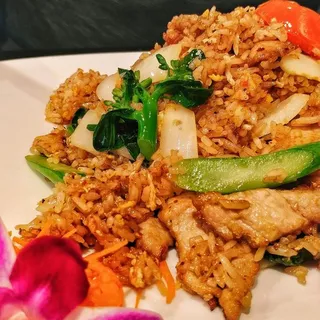 Thai Fried Rice with Black Soy