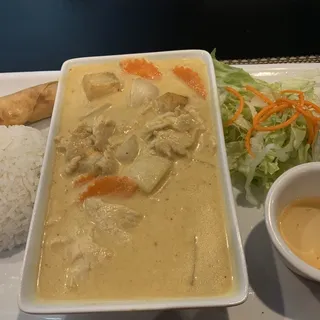 Yellow Curry Lunch Special