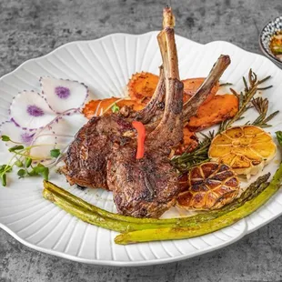 Lamb Chop Nam Jim Jaew