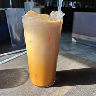 Thai iced tea!
