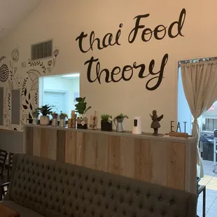 the interior of a restaurant