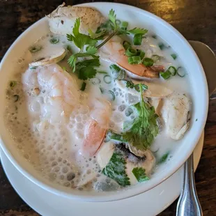 Coconut shrimp soup