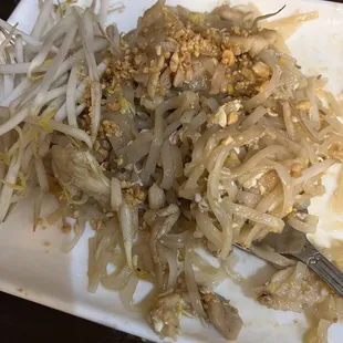 Pad Thai with chicken