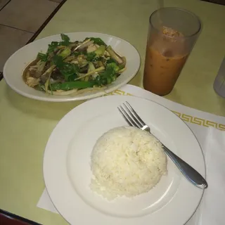49. Fresh Ginger Chicken Entree
