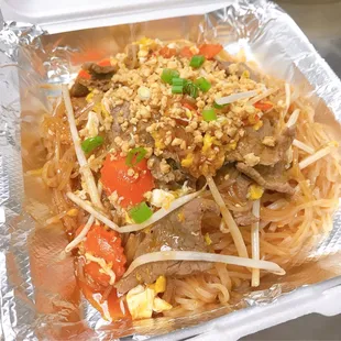 Beef Pad Thai