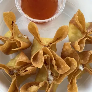 Crab rangoons