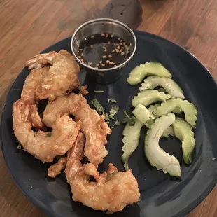 Sesame Coconut Shrimp Fritters