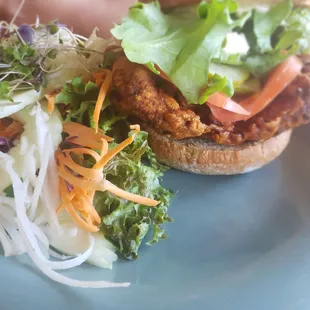 Fried chicken sandwich
