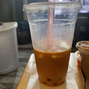 Thai Iced Tea with Add BoBa