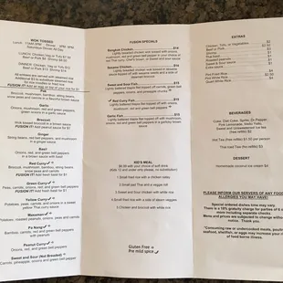 Wok Tossed, Specials, and Kid&apos;s Meals...
