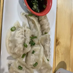 Steamed dumplings