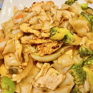 Drunken noodles