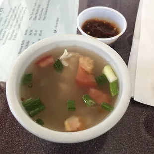 Tom Yum Chicken Soup