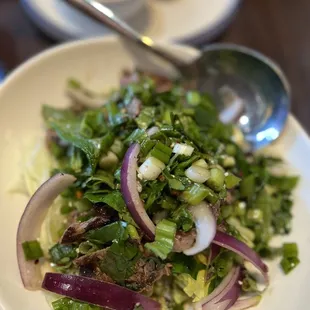 11. Spicy Beef Salad