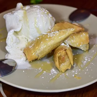 Ice Cream with Fried Banana