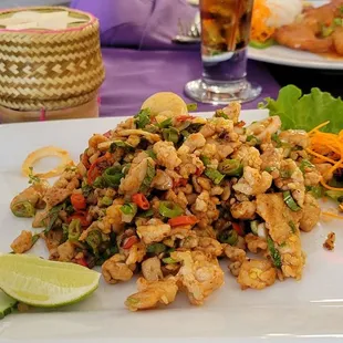 Thai minced pork
