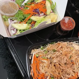 Chicken Pad Thai  Thai Salad