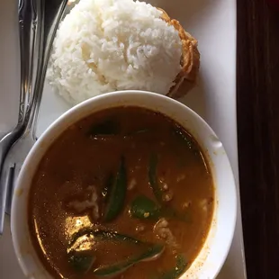 Panang Curry (lunch portion)