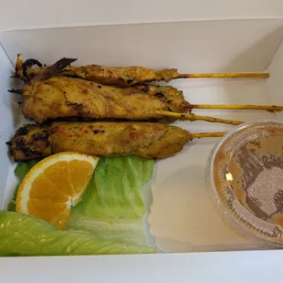 Chicken satay