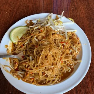 Pad Thai is off the chain