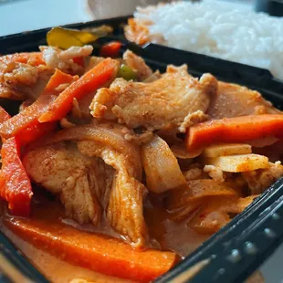 Red Curry Chicken