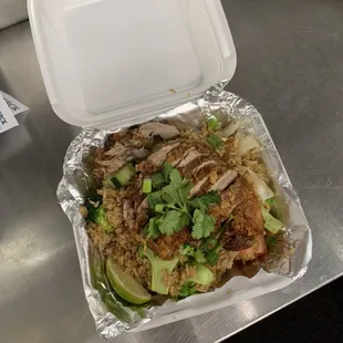 Duck fried rice